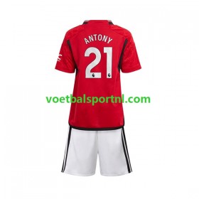 Manchester United Antony Matheus 21 Kind Thuis Tenue 2023-24